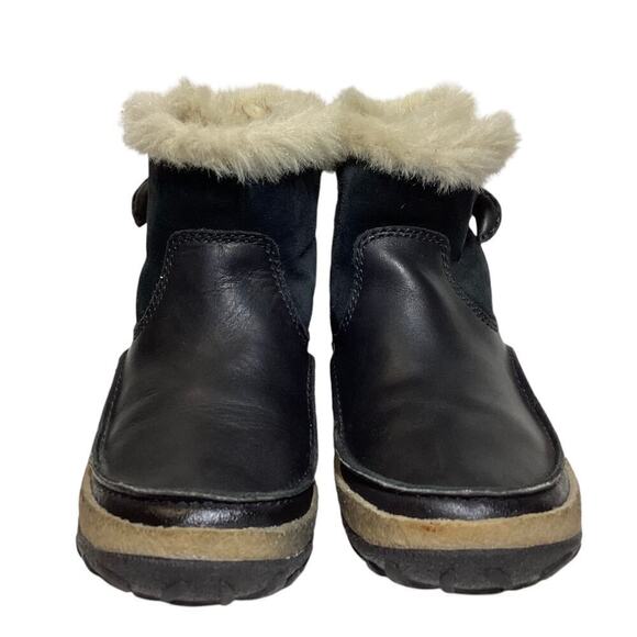 Merrell Tremblant Pull on Polar Waterproof snow boots women’s size 6 black - Picture 2 of 8